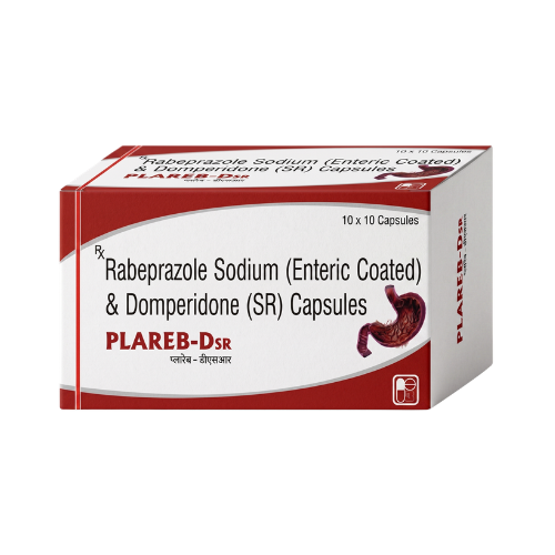 Plareb-DSR – Rabeprazole Sodium + Domperidone Sustained Release Capsules by Plasma Biotech